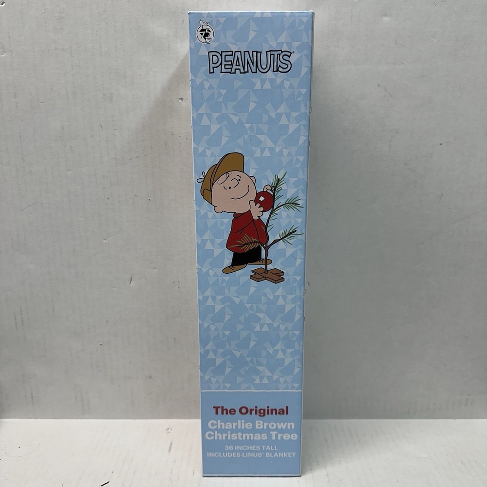 Original Charlie Brown Musical Christmas  Tree 36" Includes Linus'‎ Blanket NEW